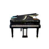 Steinway & Sons S-155 Grand Piano – Black (Pre-Owned)